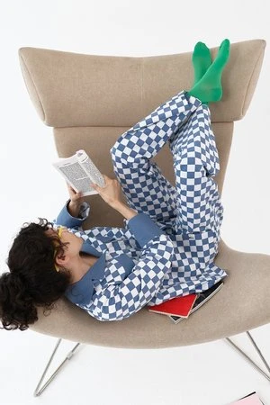 FoliMoody Dusk Loungewear Set - Murky Blue - Image 6