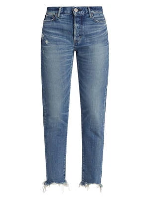 MOUSSYAvenal Vintage Mid-Rise Tapered Jeans - Image 4