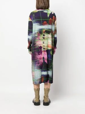 Henrik VibskovNEPTUNE PLISSE DRESS - BLUE WHITE FLOWER UNIVERSE - Image 6