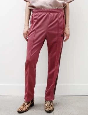 NeedlesNarrow Track Pant - Poly Smoke Pink - Image 2