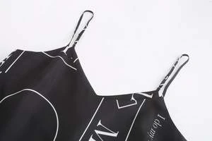 Matter Matters GalleryBRAND NAME 'Not' / Pattern Tank Dress - Black - Image 6