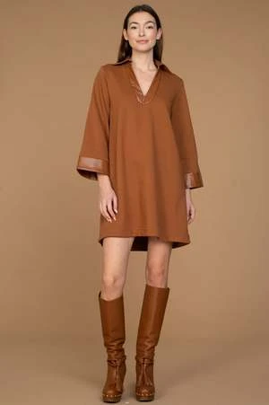 Olivia James The LabelOlivia James The Label Taylor Dress - Chocolate Knit