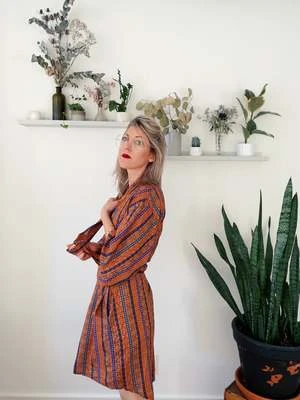 OnderbroeksClassic Robe - Folk Lines - Image 4