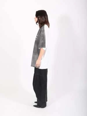 MM6 Maison MargielaMM6 Maison Margiela Oversized T-shirt - Black - Image 3