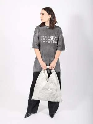 MM6 Maison MargielaMM6 Maison Margiela Oversized T-shirt - Black - Image 4