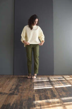 Labo.ArtPanta Mild Pants - Olive