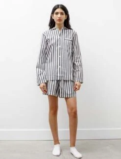 TEKLAPoplin Shorts - Night Stripes
