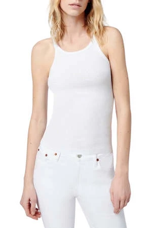 RE/DONERibbed Tank - Optic White