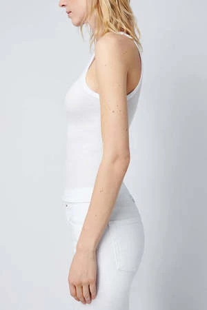 RE/DONERibbed Tank - Optic White - Image 4