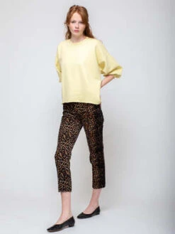 Rachel ComeyCig Pant - Leopard Corduroy