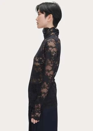 Rachel ComeyRecall Lace Top - Black - Image 4