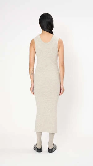 Lauren ManoogianRib Tank Dress - Carrara - Image 3