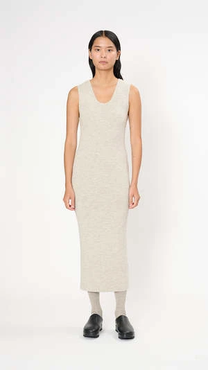 Lauren ManoogianRib Tank Dress - Carrara