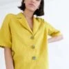 OhSevenDaysSAMPLE Nora Shirt - Lemon Zest