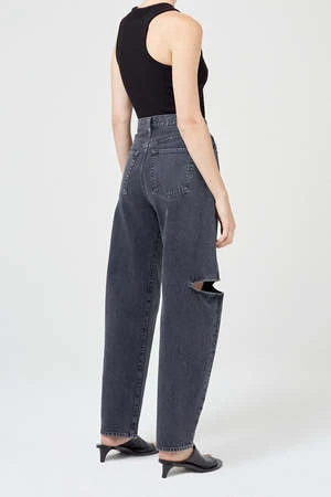 AGOLDESANNA SLICE PERCOLATE Jeans - Black - Image 2