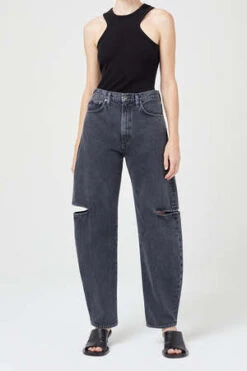 AGOLDESANNA SLICE PERCOLATE Jeans - Black