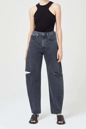 AGOLDESANNA SLICE PERCOLATE Jeans - Black
