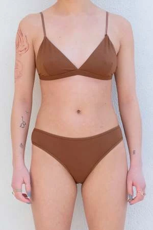 BaserangeMississippi Bamboo Jersey Bra - Ocular