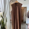 Toit VolantSanta Ana Dress - Chestnut
