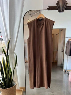 Toit VolantSanta Ana Dress - Chestnut
