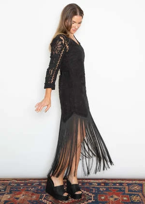 Sea New YorkLiesel Fringe Dress - Image 4