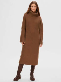 SelectedFemme Elina Dress - Toasted Coconut