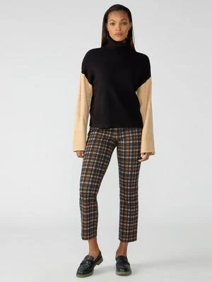 SanctuaryCarnaby Kick Crop - Cottage Check