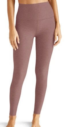 Beyond YogaSpacedye Caught In The Midi Legging - Sienna Brown Heather