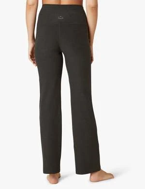 Beyond YogaSpacedye Limitless High Waisted Straight Leg Pant - Darkest Night - Image 2