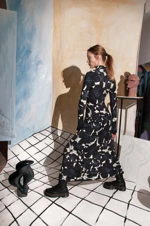 Untitled In MotionMorpha Speculus Dress - Moonflower - Image 4