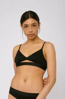 Organic BasicsTENCEL Lite Bralette - Black