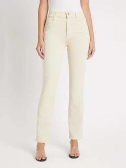 J BrandTeagan High Rise Slim Straight Jean - Ayekroo
