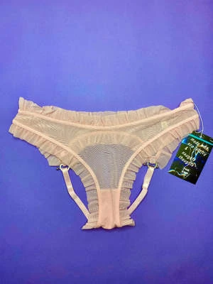 The EndBaby One More Time Backless Brief - Pink Mesh - Image 3