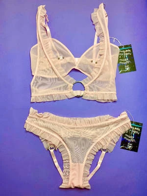 The EndBaby One More Time Backless Brief - Pink Mesh - Image 4