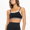 The UpsideSeamless Kelsey Bra - Black