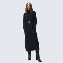 LineWinton Sweater Dress - Night Sky