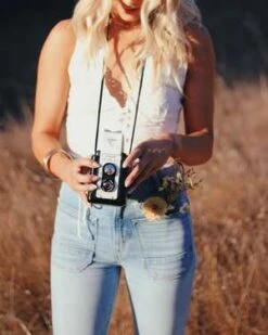 Porter BlueWanderer High Rise Flare - Gracie Wash