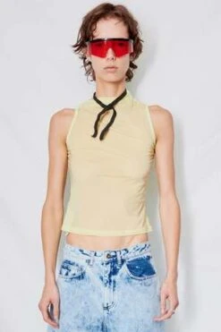 Woodrose DeliEffortless Sleeveless Top - Lime