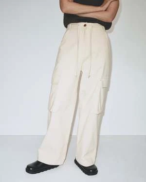 Mijeong ParkCorduroy Cargo Pants - Cream
