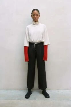 CorderaWool Relaxed Pants - Anthracite